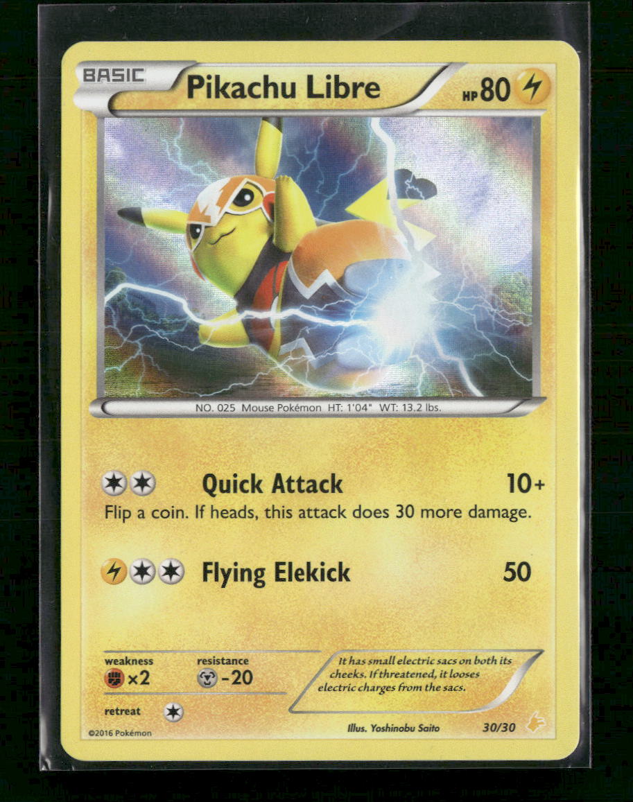 XY Trainer Kit: Pikachu Libre & Suicune Pikachu Libre (30 #30/30